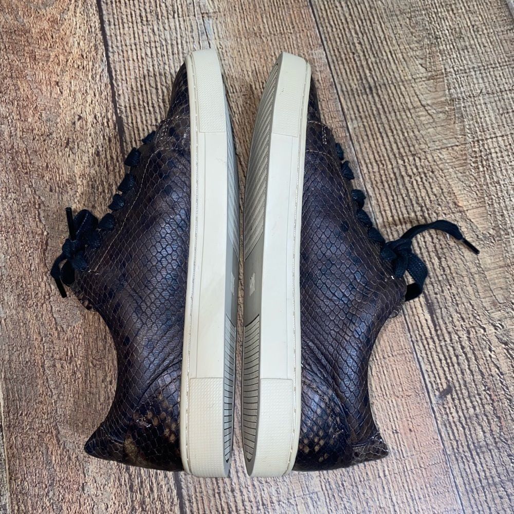 Frye Snake Embossed Leather Sneaker - Picture 6 of 11